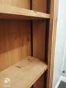 Large Narrow Pine Bookcase
