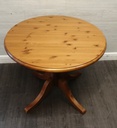 3ft DUCAL Neat Round Dining Pine Table