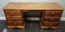 Pine Six Drawer Dressing Table / Desk
