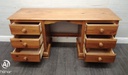 Pine Six Drawer Dressing Table / Desk
