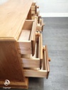 Pine Six Drawer Dressing Table / Desk
