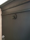 Large Pine Painted Rreen Wardrobe
