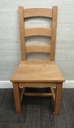 6 x Solid Ladder Back Dining Chairs