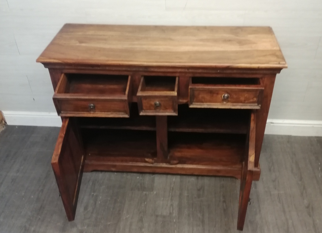 Quality solid sheesham wood sideboard