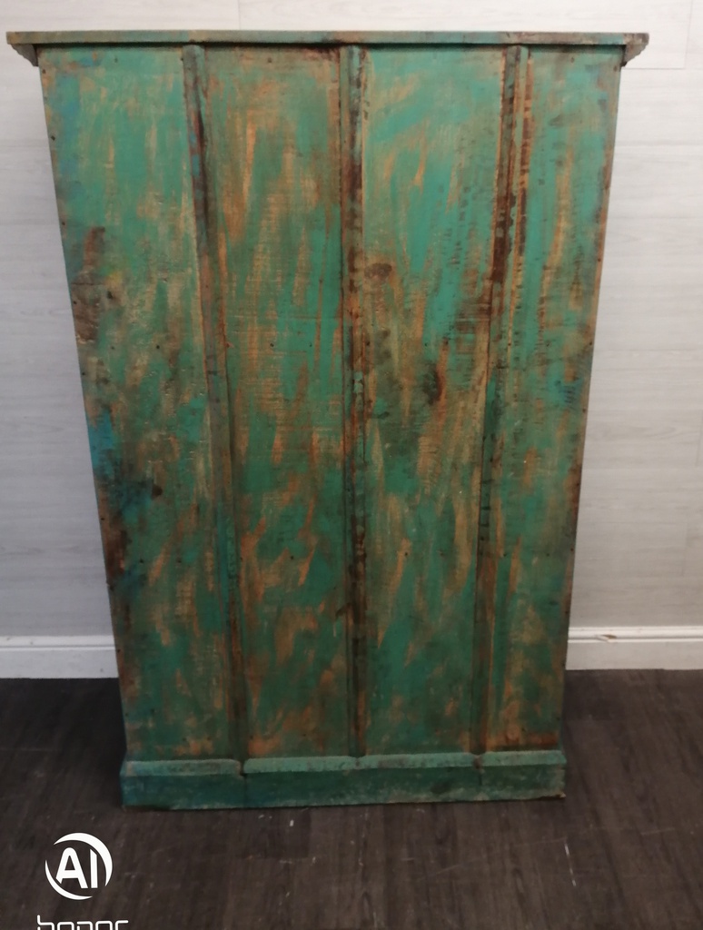 Stunning rustic painted solid wood quality cupboard