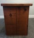 Lovely rustic pine tv bench
