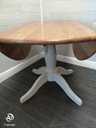QUALITY SOLID WOOD DROP LEAF DINING TABLE