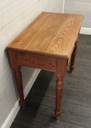 Solid pine 2 two drawer desk / console table