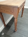 Solid pine 2 two drawer desk / console table