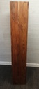 DARK WOOD OPEN BACK BOOKCASE