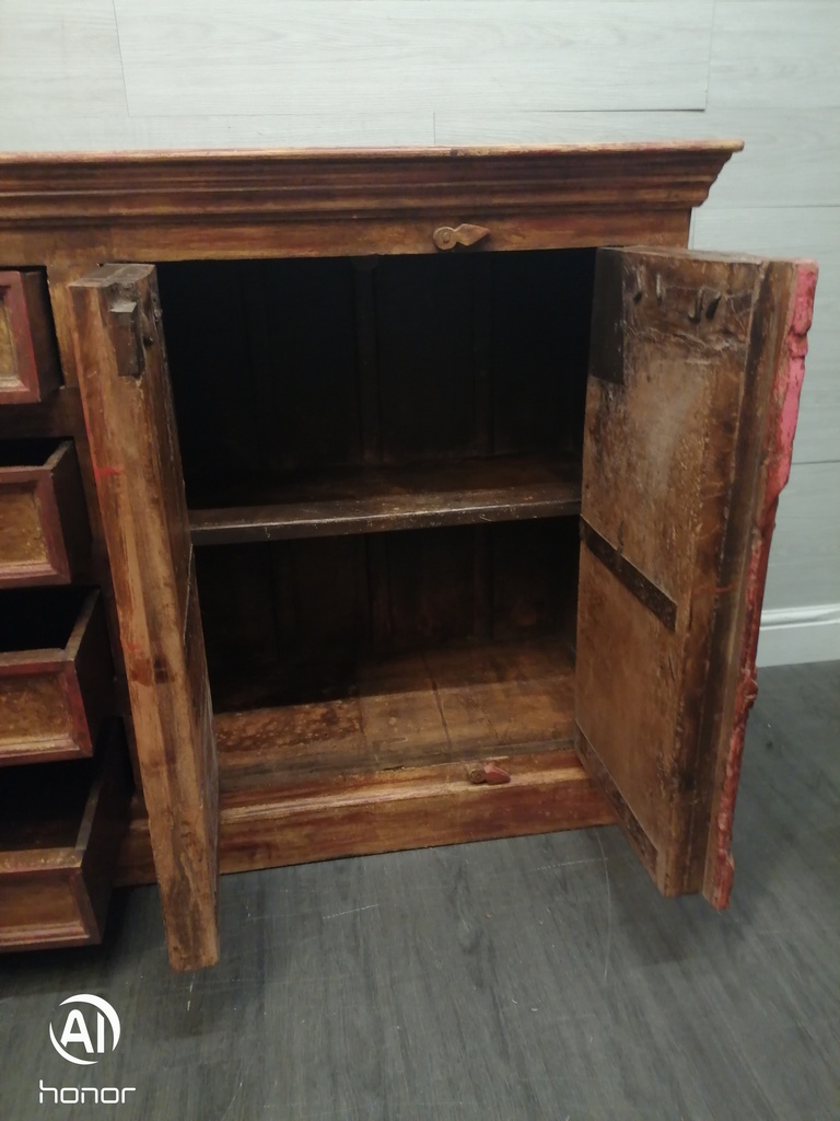 Stunning reclaimed indian wood large sideboard