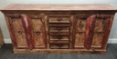 Stunning reclaimed indian wood large sideboard