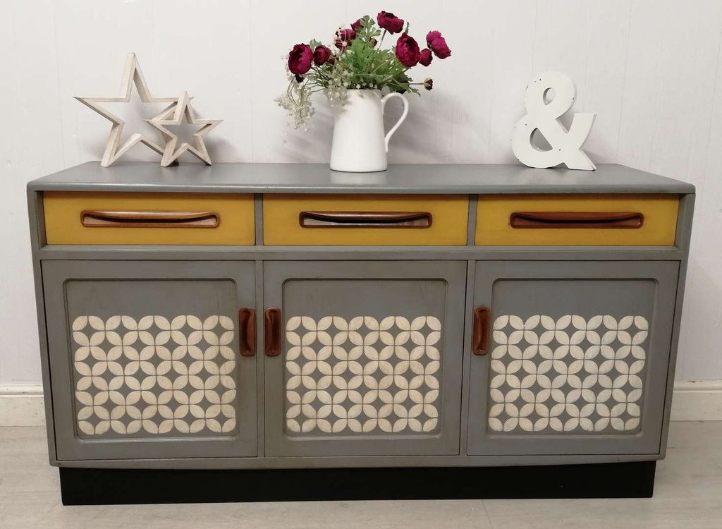 Retro Three Door Sideboard