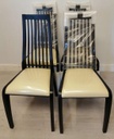 set of four ex show house new dining chairs
