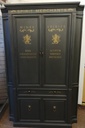 stunning large PAINTED  CUPBOARD