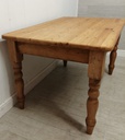 solid pine dining table