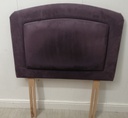 3FT purple FABRIC HEADBOARD