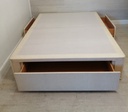 5ft three drawer divan base