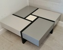 very stylish designer coffee table