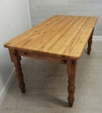 5FT SOLID PINE DINING TABLE