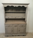 grey painted SOLID PINE DRESSER UNIT