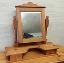 solid pine dressing table mirror