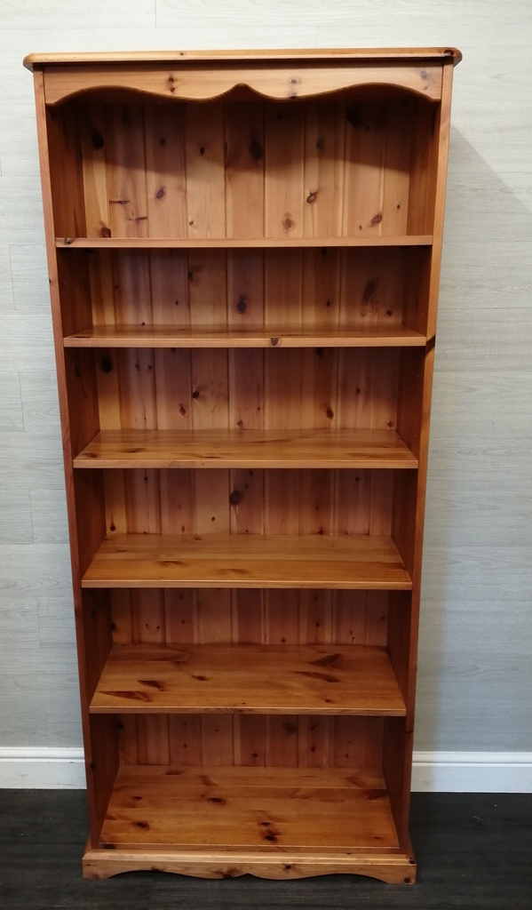 SOLID PINE BOOKCASE