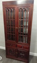 Oriental Style Glazed Top Display Unit