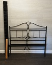 lovely 4FT 6&quot; BLACK BEDFRAME