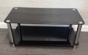 Black Glass coffee table TV Stand