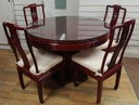 LOVELY oriental style  TABLE &amp; four CHAIRS