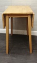 very neat small drop leaf dining table