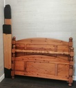 quality 5ft chunky Pine Bed Frame