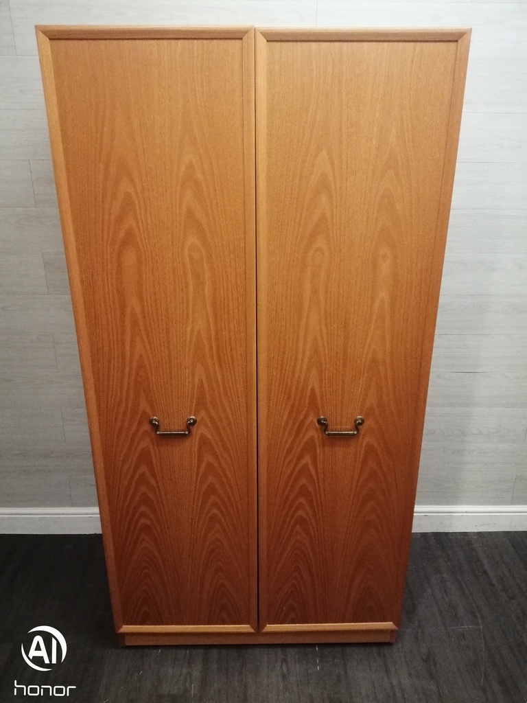 teak g plan double wardrobe