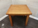 NEAT SQUARE OAK DINING TABLE