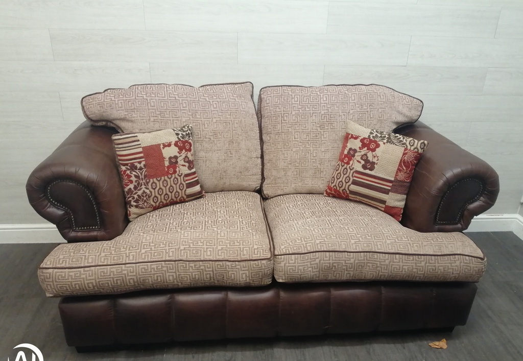 large two seater formal back two seater sofa