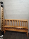 hard wood 4ft 6&quot; bed frame