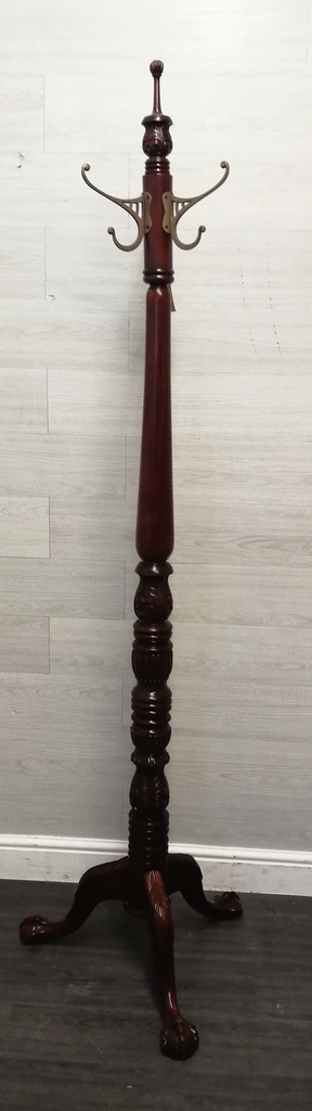 lovely repro mahogany hat/coat stand