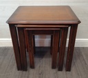 Nest of Three repro mahogany  Tables