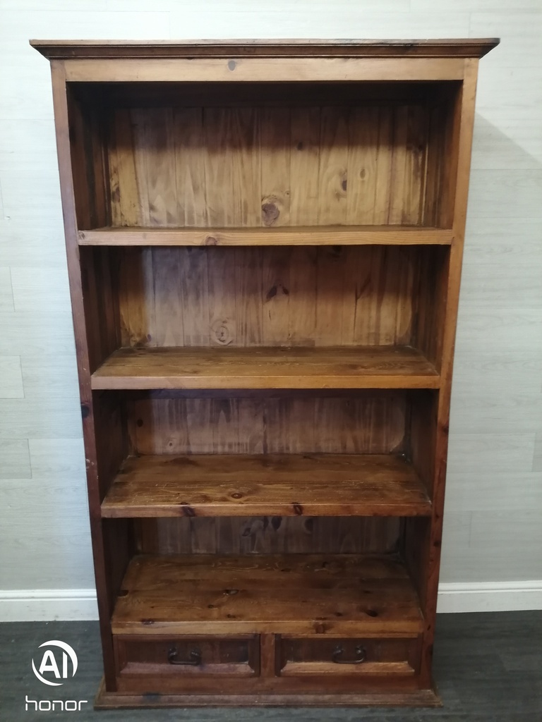 QUALITY MEXICAN PINE BOOKCASE