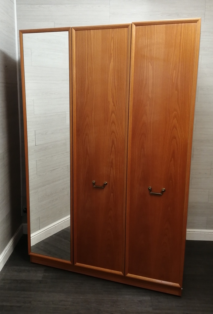 g plan three door wardrobe