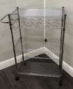 chrome trolley unit