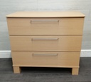 Three Drawer Modern Chest