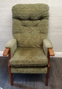 Lovely high back firside chair