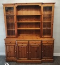 DUCAL Large Part Glazed Pine Dresser