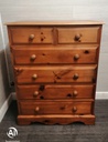 Quality solid pine large chest