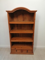 [HF12913] quality mexican pine bookcase