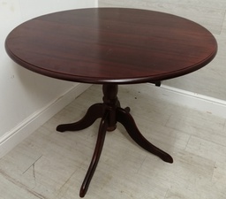 [HF14584] mahogany style extending round table