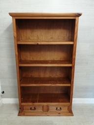 [HF15145] QUALITY MEXICAN PINE BOOKCASE