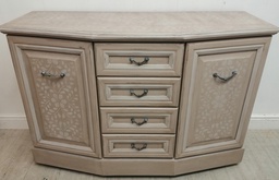 [HF15188] modern TRIPLE painted SIDEBOARD